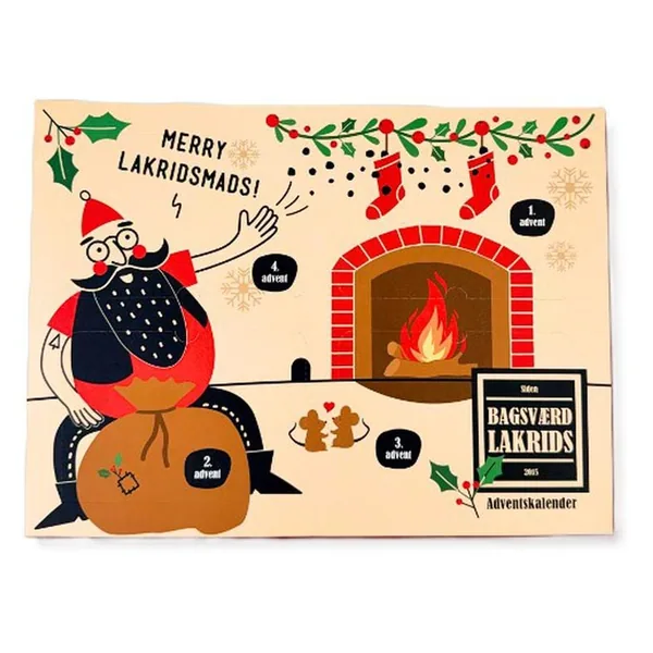 Bagsværd Lakrids Adventskalender 640 gr