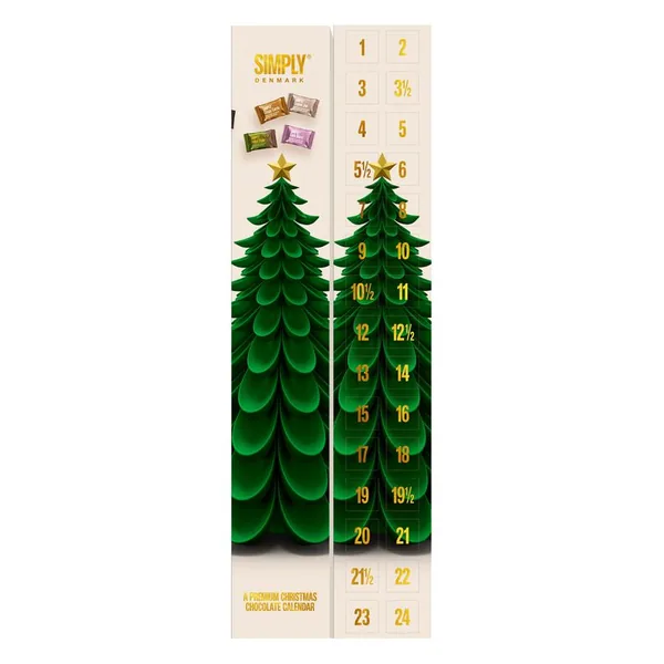Simply® Chokolade-julekalender (300g)