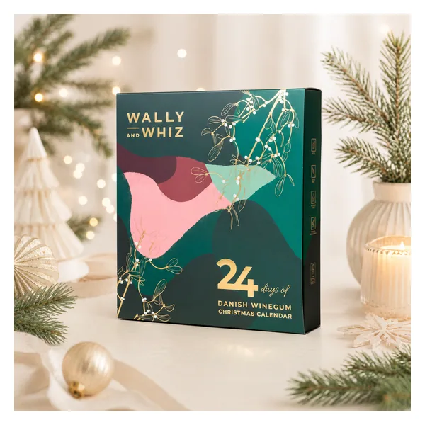 Vingummi Julekalender Grøn 2026 - Wally & Whiz